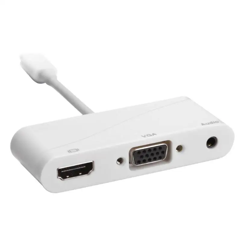 3 в 1 USB 3,1 TYPE-C концентратор 3 порта конвертер адаптер для ноутбука Macbook Google поддержка интерполяции вперед и назад