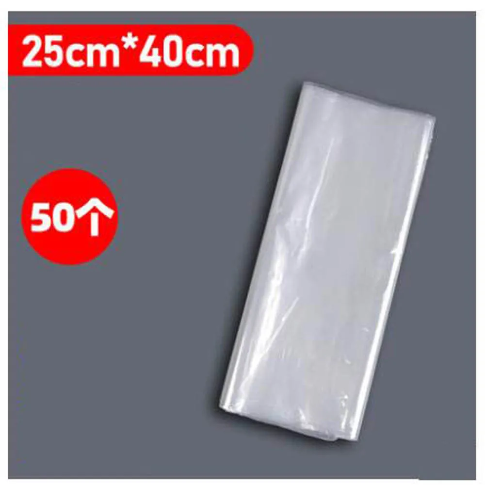 Heat Shrinkable Film Bag Sneakers Plastic Encapsulated Household Hair Dryer PVC Vinyl for Shoes 50 Pieces