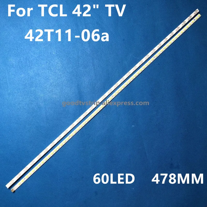 Светодиодный Подсветка полосы 60 лампа для TCL 42 &quotТВ 42PFL5300 42P21FBD 74.42T13.001 0 CS1 T420HW08 42T11