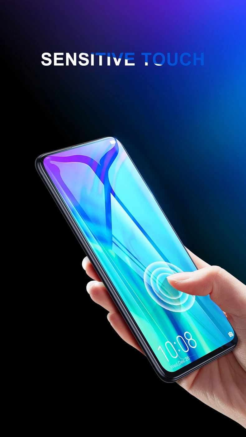 15D закаленное стекло для huawei Y9 Prime защита экрана на Y5 Lite Y6 Y7 Prime Y6 Y7 Pro Y7S Защитная стеклянная пленка