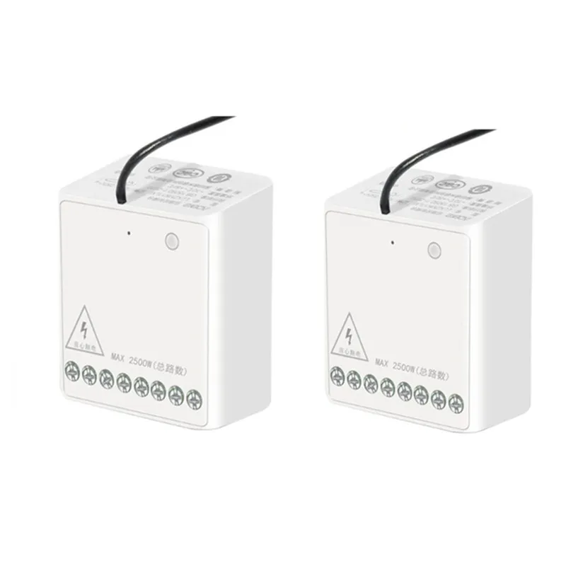 2PCS Xiao mi Aqara двухполосный модуль Smart Setting таймер приложение управление одним управлением несколько устройств для mi Home Xiao mi экосистема продукта - Цвет: 2PCS