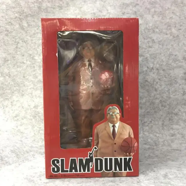Slam Dunk фигурка тренера Anzai Sensei ПВХ SlamDunk Фигурка Статуя Коллекционная модель игрушки 21 см