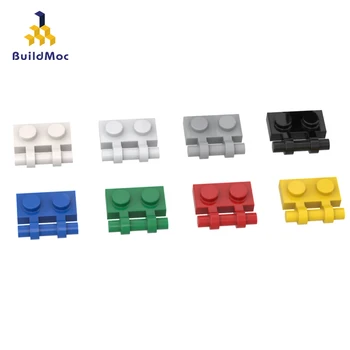 

BuildMOC 2540 1x2 special-shaped board with handle on one side Brick For Building Blocks Parts DIY Educational Tech Parts Toys