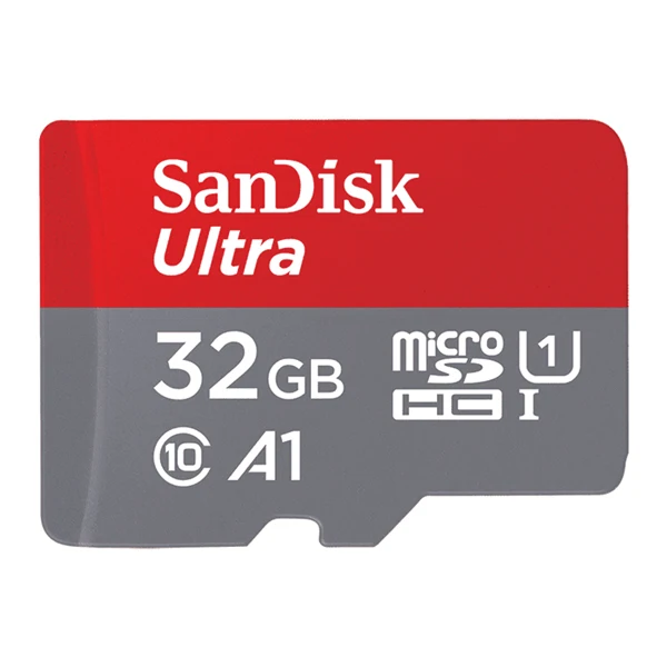 Двойной флеш-накопитель SanDisk картой Micro SD объемом 16 Гб оперативной памяти, 32 Гб встроенной памяти, 64 ГБ 128 A1 слот для карт памяти 98 МБ/с. TF карты флэш накопитель usb для смартфонов - Емкость: 32GB