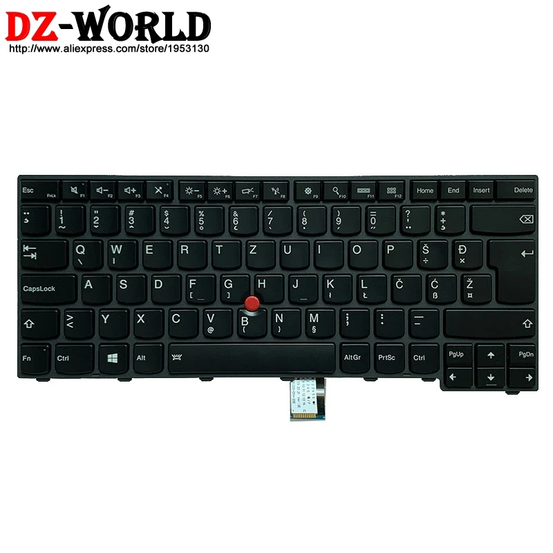 Новая Оригинальная словенская клавиатура с подсветкой для Lenovo Thinkpad T440 T440S T431S T440P