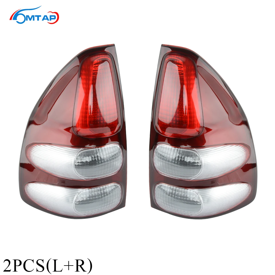 MTAP 2PCS Tail Lamp Brake Lamp For Toyota For Land Cruiser Prado LC120 2003 2004 2005 2006 2007 2008 2009 Tail Stop Light Lamp