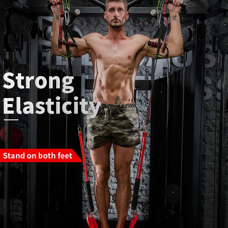 PG Horizontal Pull Up Home Arm Trainer Equipment Fitness Resistance Band
