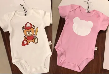 

2020 Girls Boys Baby Romper Newborn Cotton Animal print romper Boys Girls Clothing Triangle Jumpsuits