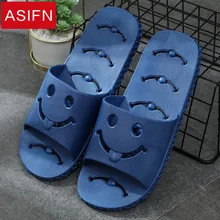 ASIFN/мужские тапочки; одноцветные летние шлепанцы без задника; шлепанцы с мягкой подошвой; нескользящие домашние сандалии для ванной