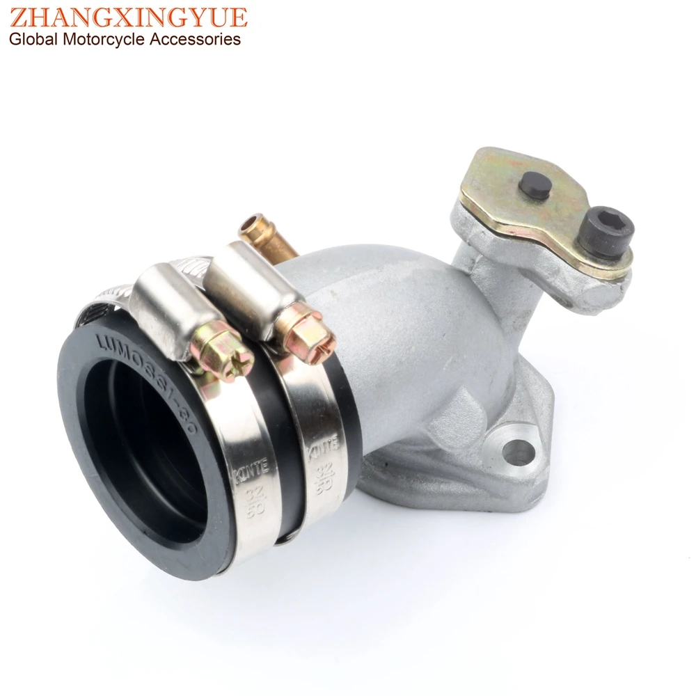 Скутер 4V гоночный коллектор для Yamaha BWS125 YW125 CYGNUS125 ZUMA125 GTR125 YW BWS CYGNUS ZUMA GTR 125cc 4P9 E3585 10