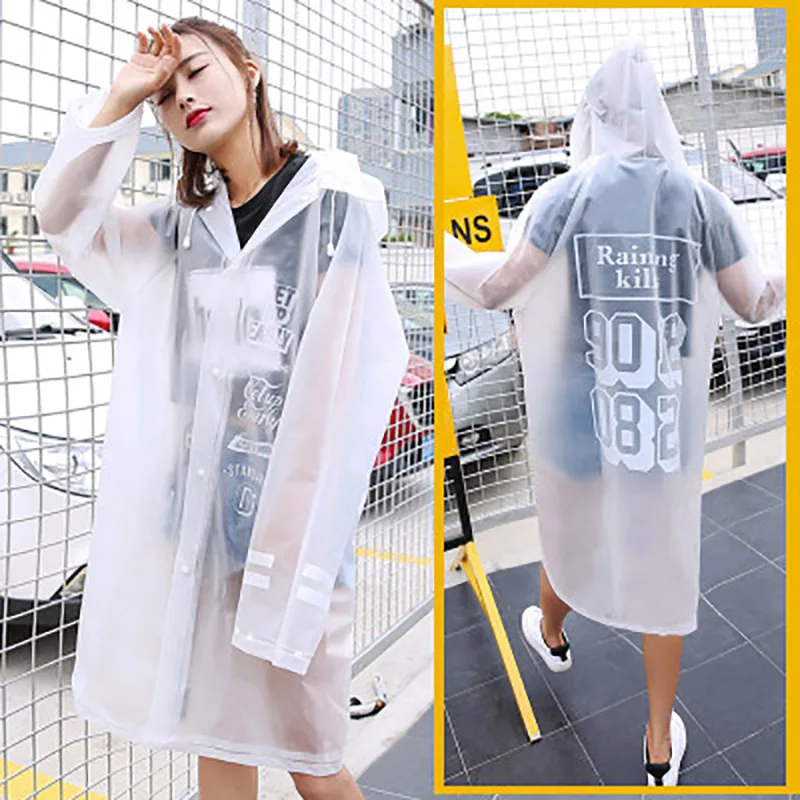 Style B Женский Длинный плащ, женское водонепроницаемое пончо, для мужчин, для улицы, дождевик, женский плащ, женские пальто, пончо, Женская ветровка, LZG079 - Цвет: Style B