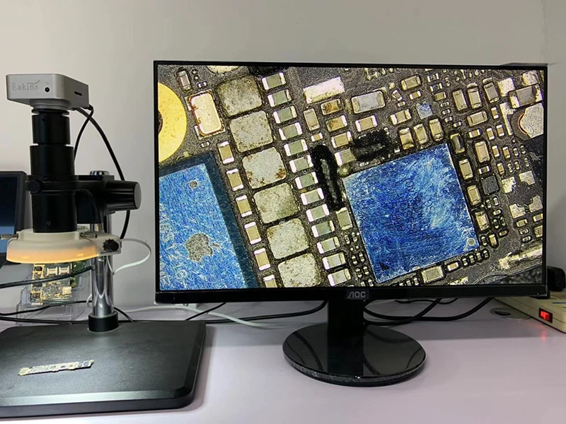 120X 160X FHD 0.7X-5X регулируемое увеличение непрерывно монокулярное видео C крепление зум-объектив для HDMI VGA USB видео микроскоп
