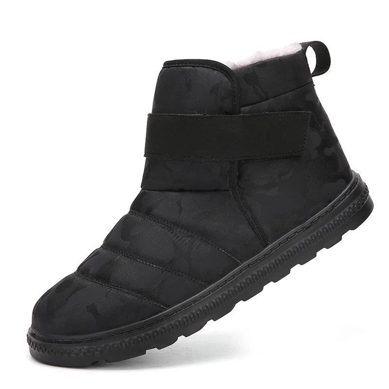 Winter Snow Boots Men Boots Winter Ankle Waterproof Snow Boots Size 35~48