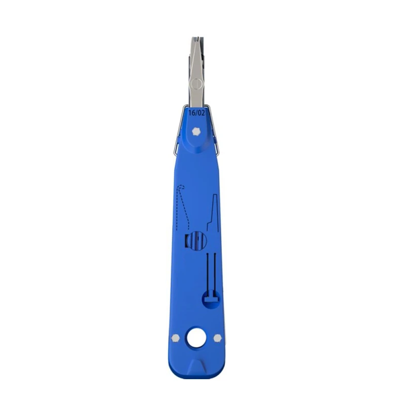 Jillway Wire cutter telecommunications module clamp card is suitable for network cable telephone line module impact punchingtool network tone tracer