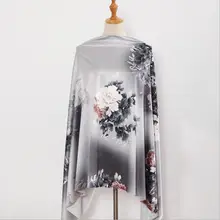 Весна и лето платье с коротким рукавом cheongsam ткань модная женская одежда, домашнее украшение DIY печатная ткань