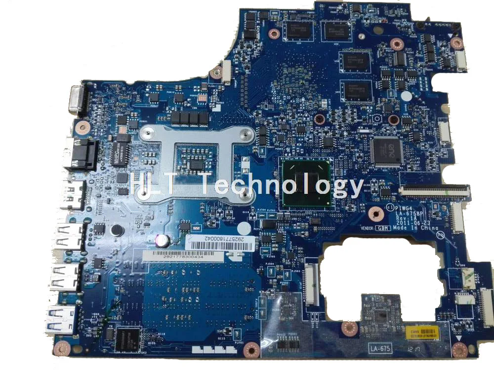 Ноутбук материнская плата для Lenovo ideapad G770 PIWG4 LA-6758P REV 1A DDR3 HD3000+ HD6650M 1GB non-Встроенная видеокарта
