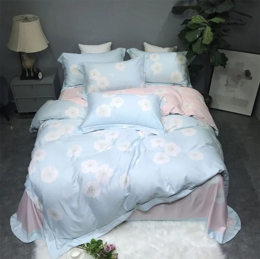 

American rustic pastoral floral bedding set girl,full queen king sweet double home textile bed sheet pillow case quilt cover