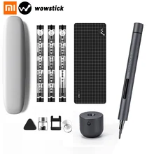 Xiaomi Wowstick 1F Pro 64 в 1 электрическая отвертка перезаряжаемая Беспроводная мощность Набор отверток с светодиодный литиевой батареей