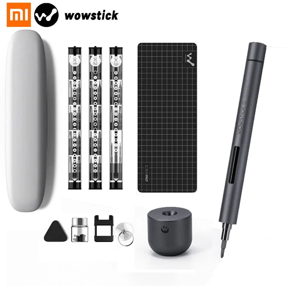 

Xiaomi Wowstick 1F Pro 64 In 1 Electric Screw driver Rechargeable Cordless Power Screw Driver Kit With LED Light Lithium Battery