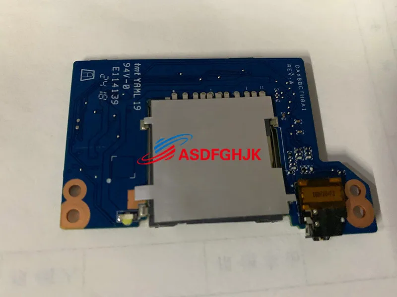 

Оригинал для HP War 66 Pro G1 430 440 G5 слот для SD-карты аудио маленькая плата DAX8BCTH8A1