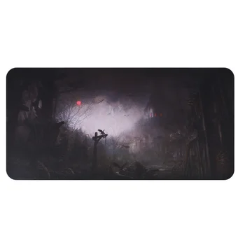 

1PC Halloween Themed Mouse Mat Animation Pad Office Pad Computer Game Mouse Pad