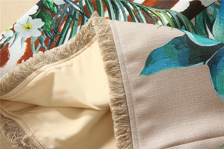 Truevoker, дизайнерские сексуальные платья на бретелях для женщин, уличная мода, принт с животными, длина до колен, спагетти, на бретелях