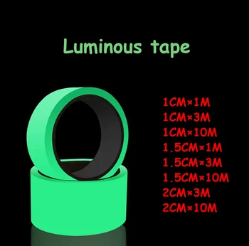 

Luminous Band Baseboard Glow In The Dark Sticker Safety Stage Home Night Vision Warning Tape Strip Stickers Wall Sticker