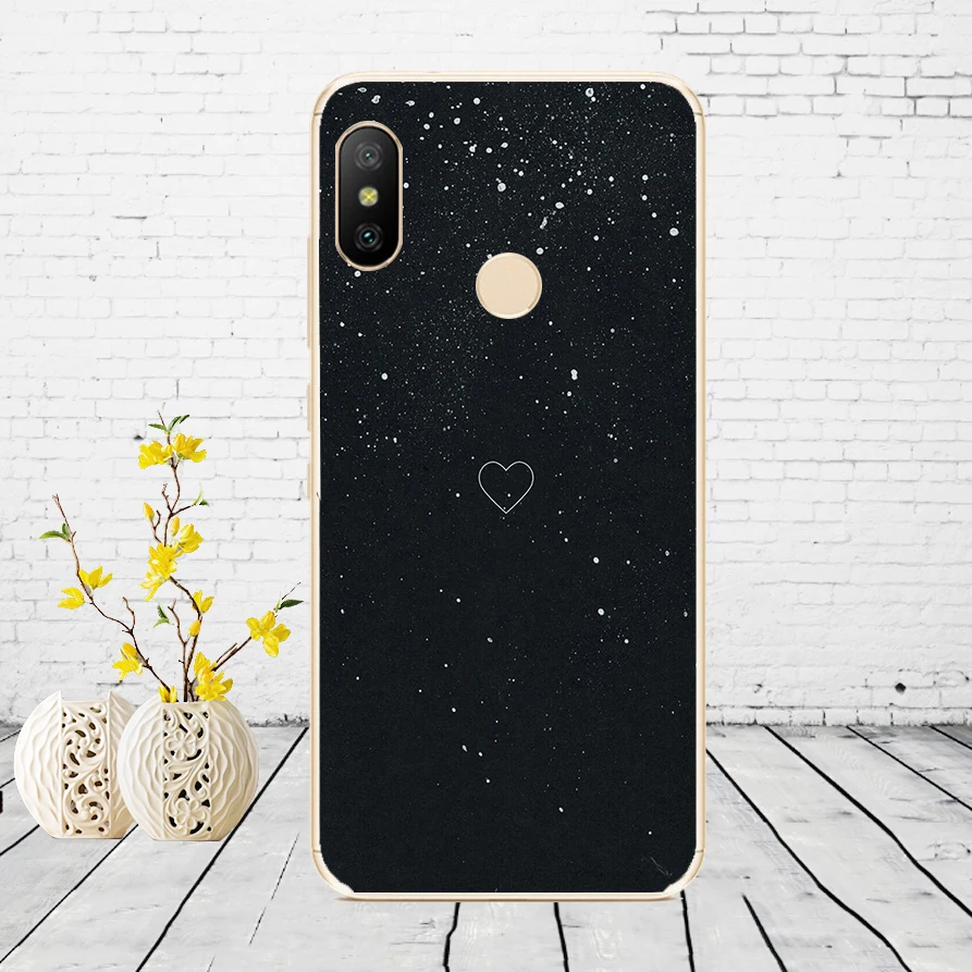 H44 Силиконовый чехол для Xiaomi mi A2 LITE, чехол с полной защитой, мягкая задняя крышка из ТПУ, чехол для телефона s для Xio mi A2 LITE, бампер - Цвет: H44