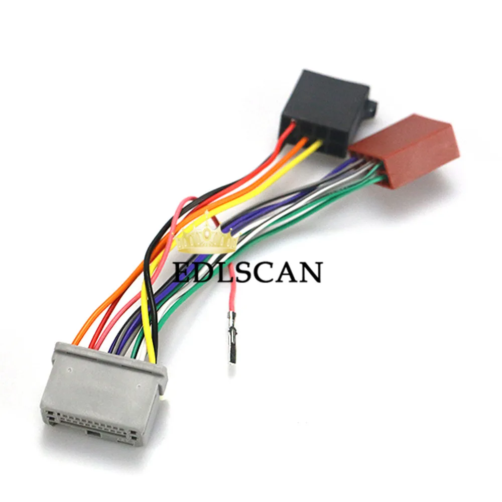EDLSCAN 12-129 ISO жгут проводов для Honda 2008+ выберите модели АВТО ISO радио адаптер кабель 12-129
