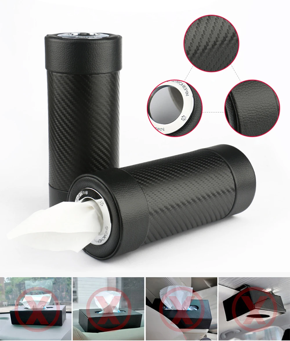 Автомобильный держатель Tissue Box башня трубка для Mini Cooper One S JCW Clubman Countryman хэтчбек R55 R56 R60 R61 F54 F55 F60 аксессуары