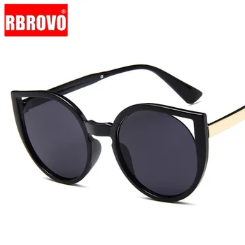

RBROVO 2020 Classic Cateye Sunglasses Women Fashion Vintage Sun Glasses Shopping Candy Color Goggle Oculos De Sol Female UV400