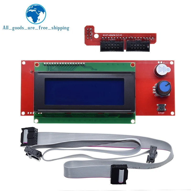 3D принтер 2004 ЖК контроллер со слотом для SD карты Ramps 1 4 дисплей Reprap