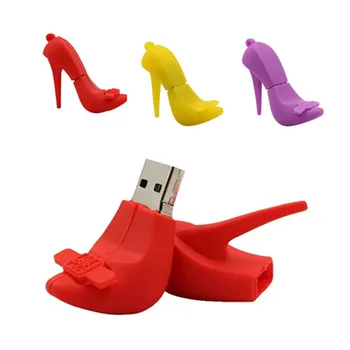 

Fashion High-Heeled Shoes Usb Flash Drive 32GB 2.0 Usb Flash Stick 4G 8G 16G Pendrive 64G 128G Pen Drive 256GB Flash Memory Card