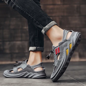 

shoes trainers playa running red male summer work hombre beach mesh mujer for water comfort sneakers breathable zapatos para de