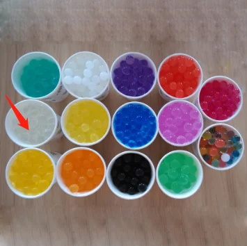 C 500 шт./пакет Водный Шар из прозрачного пластика, хорошо впитывают воду, гидрогель шарик гель для растений шарики орбиз из орбиты, что растут в воде для цветов - Цвет: C