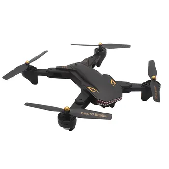 

Shark Quadcopter Aerial Video WIFI Connection 360 Degree Rolling 809S 2.0MP Wide Angle Drone Helicopter Aircraft UAV