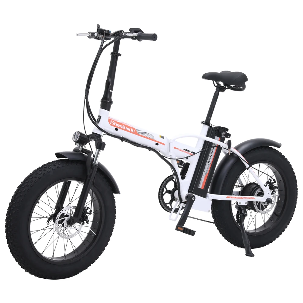 Электрический велосипед 20 дюймов ebike 48V500W Электрический горный велосипед электрический складной велосипед 4,0 fat tire bicicleta eletrica пляжный электровелосипед