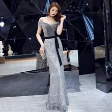 Новое бархатное вечернее платье русалки вечерние платья без рукавов Выпускные платья длиной до пола на шнуровке