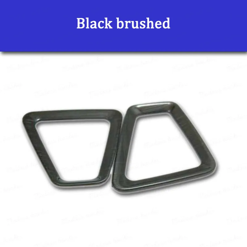 2 шт. автомобильная внутренняя панель из нержавеющей стали Верхняя Крышка