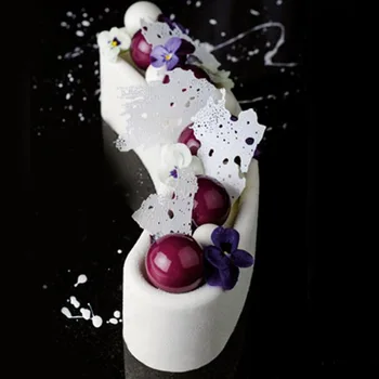 

3 PCS Silicone Cake Mold Decorating Tools Crescent Moon Kit Shape For Mousse Chocolate Mould Baking Brownie Dessert Cakes Pan