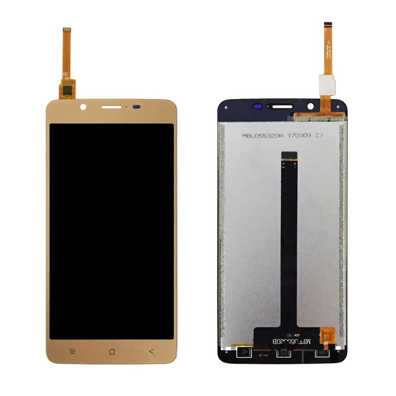 Gold Original Протестировано хорошо для Blackview P2/P2 Lite ЖК-дисплей и сенсорный экран дигитайзер сборка 5," Замена+ Бесплатные инструменты - Цвет: Gold Original