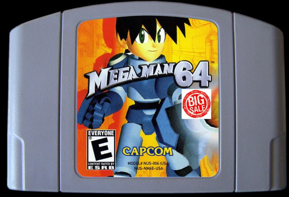 64-битная игра* Mega Man 64(Версия США