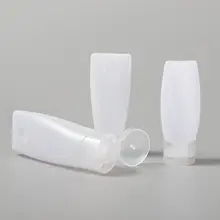 50 шт./лот 30 г 40 г 60 г крем для рук шланг макияж Handstand трубка образец PE бутылка пустые жидкие косметические шланги чистящее средство для лица в тюбике