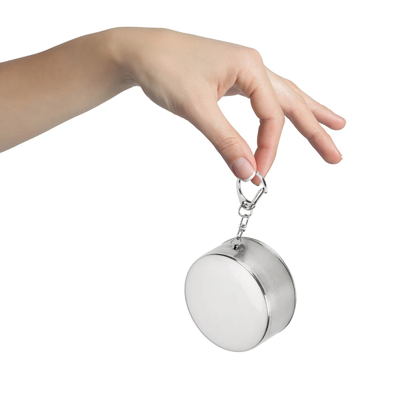 Stainless Steel Folding Cup with Keychain Portable Telescopic Cup Outdoor Travel Hand Water Cup with Lid Wine Glass Coffee Cup Folding Cup Tea Cup Coffee Mug