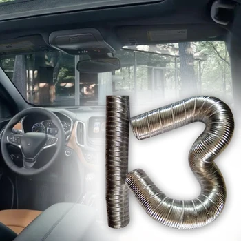 

Inline Kitchen Tube Ventilation Air Vent Accessories Hose Ducting Car Part Exhaust Pipe Fan Double Aluminum Foil Toilet