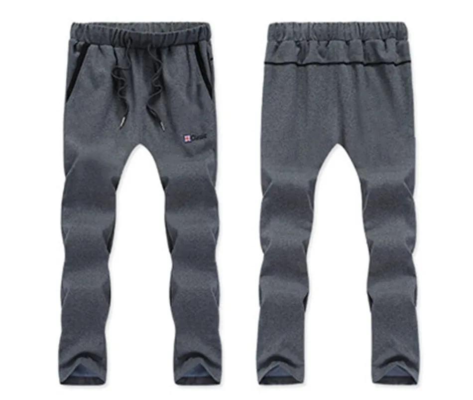 

Jogger Men Pants Drawstring Plus Size Loose Mens Sweatpants Spring Autumn Casual Sports Streetstyle Long Trousers for Man