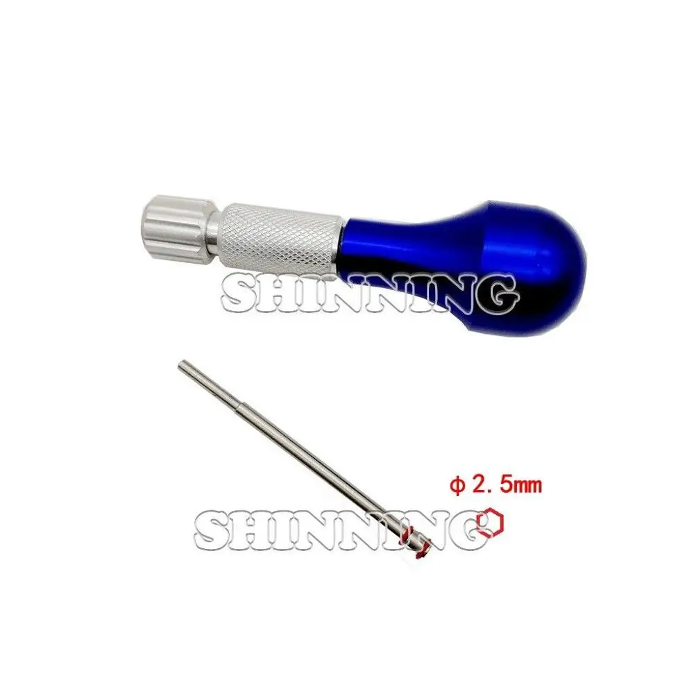 1 Pack Implant Screwdriver Set Dental Orthodontic Screwdriver Micro Screw Driver Handle For Implants Self Drilling Tool
