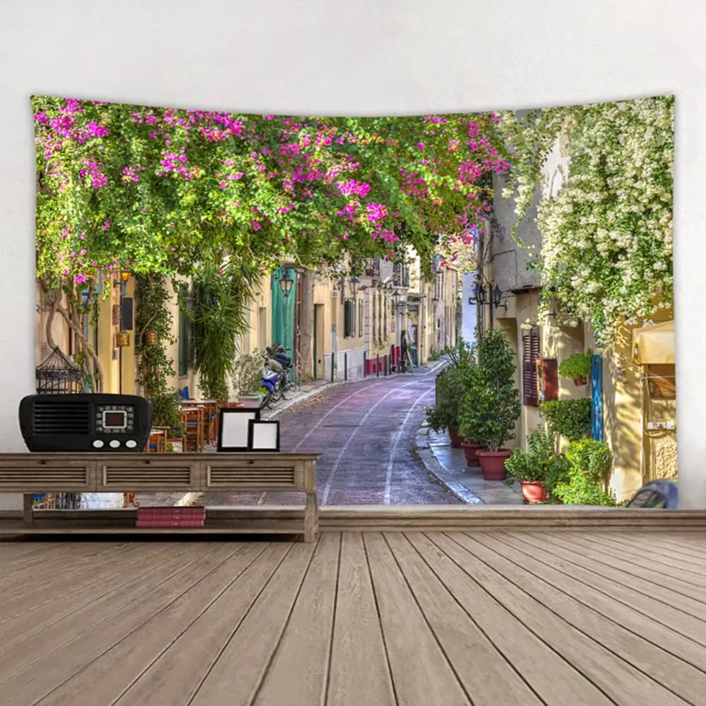Деревянный настенный гобелен Цветной Настенный Гобелен для гостиной спальни
