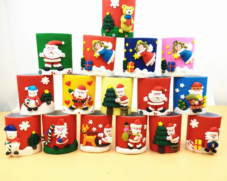 Cute pen holder Модная Милая Детская мультяшная свинья животный узор деревянная ручка контейнер держатель для карандашей и ручек школьные офисные принадлежности - Цвет: Cute pen holder