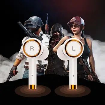 

L2 Bluetooth 5.0 TWS Headset Wireless On-Ear Charging Waterproof Earbuds Sports Mini L2 Gaming Headphones